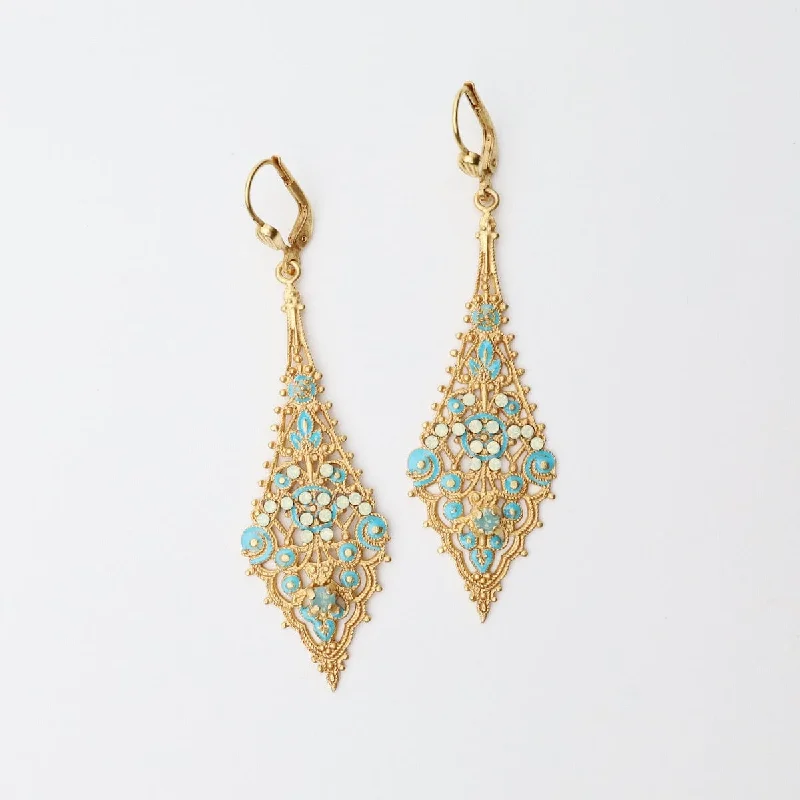 Sky La Byzantine Earrings