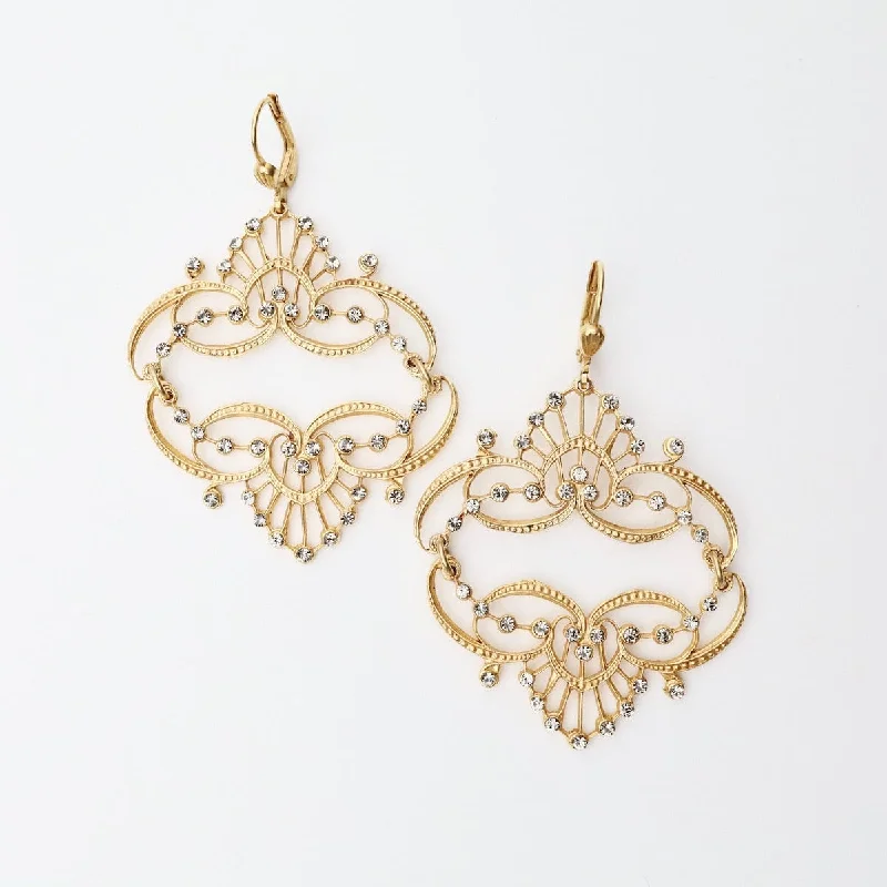 Vintage Baroque Earrings