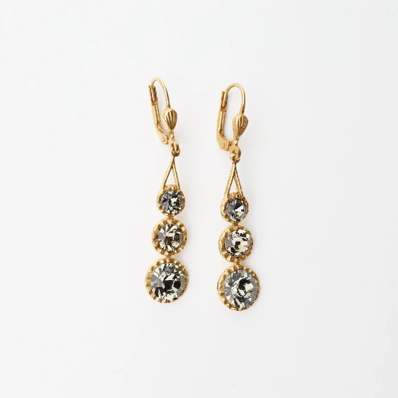 Black Diamond Renata Earrings