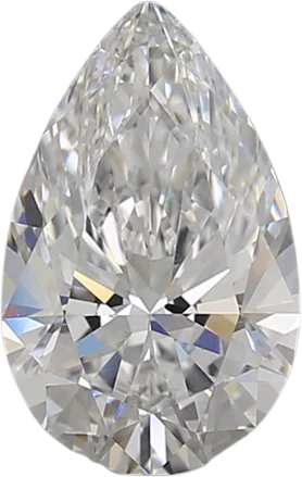 2 Carat D VVS1 Pear Lab Diamond