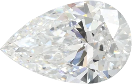 2.01 Carat E IF Pear Lab Diamond