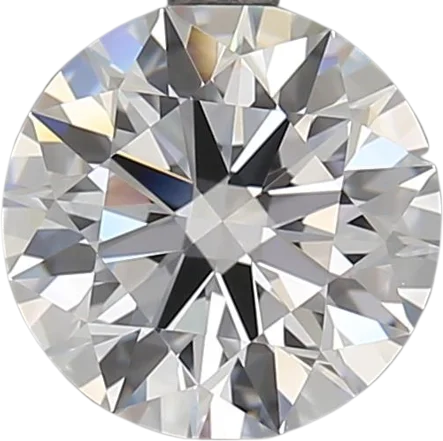 2.01 Carat D VVS1 Round Lab Diamond