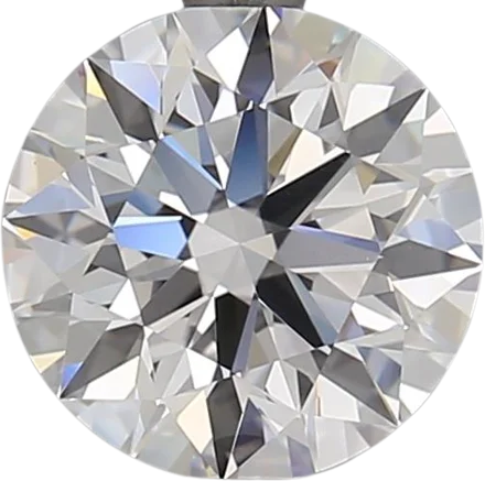 2.01 Carat D VVS1 Round Lab Diamond