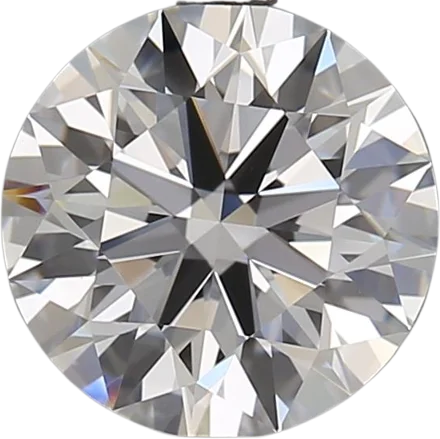 2.01 Carat D VVS2 Round Lab Diamond