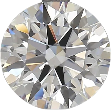 2.01 Carat D VVS2 Round Lab Diamond