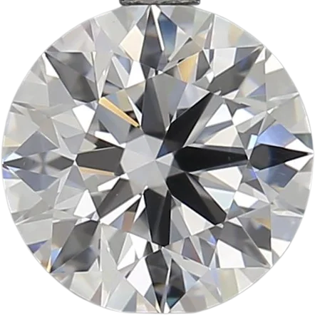 2.01 Carat D VVS2 Round Lab Diamond