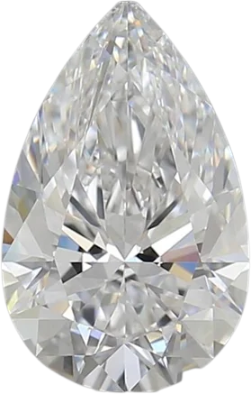 2.02 Carat D VVS1 Pear Lab Diamond