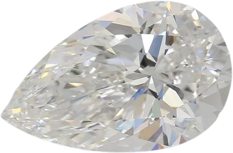 2.03 Carat F VVS2 Pear Lab Diamond