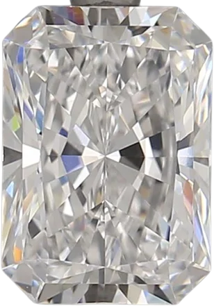 2.03 Carat D VVS2 Radiant Lab Diamond