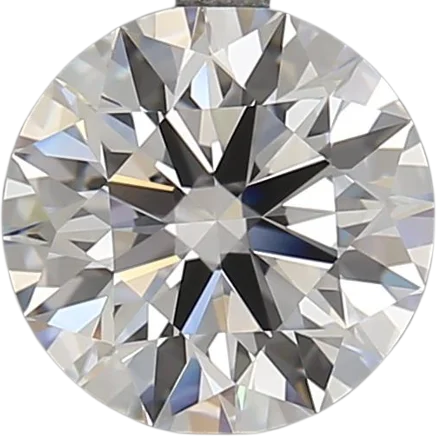 2.03 Carat D VVS2 Round Lab Diamond