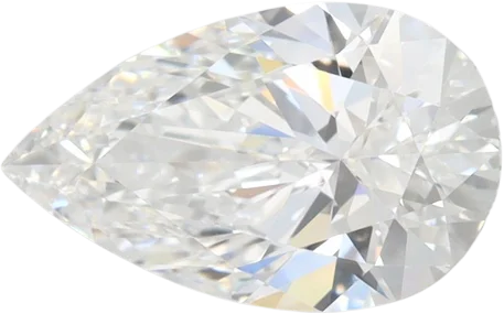 2.05 Carat D VVS1 Pear Lab Diamond