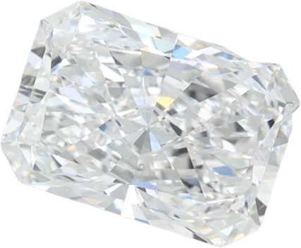 2.05 Carat D VVS1 Radiant Lab Diamond