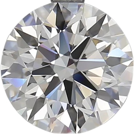 2.07 Carat D VVS2 Round Lab Diamond