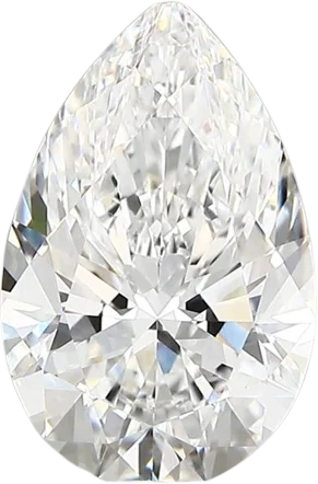 2.34 Carat E vvs1 Pear Lab Diamond