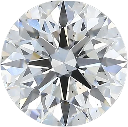 2.43 Carat F SI1 Round Lab Diamond