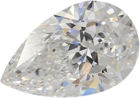 2.59 Carat E VVS2 Pear Lab Diamond