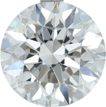 2.6 Carat D VS1 Round Lab Diamond