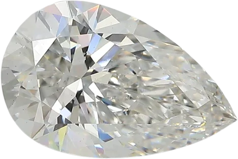 2.63 Carat F VS1 Pear Lab Diamond