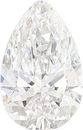 2.65 Carat D vs1 Pear Lab Diamond