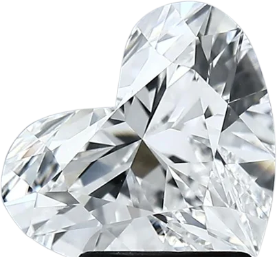 2.71 Carat E VVS2 Heart Lab Diamond