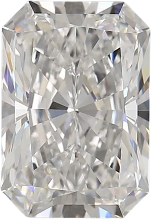 2.72 Carat D VVS1 Radiant Lab Diamond