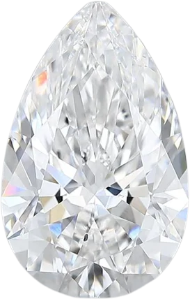 2.77 Carat D SI1 Pear Lab Diamond