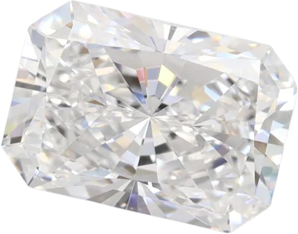 2.84 Carat D VVS1 Radiant Lab Diamond