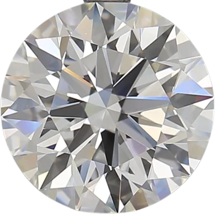 2.84 Carat D VVS1 Round Lab Diamond