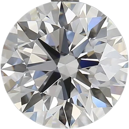 2.87 Carat D VVS1 Round Lab Diamond