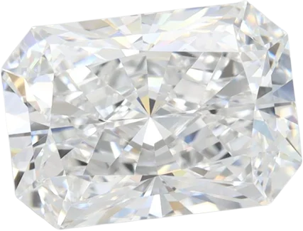 2.94 Carat D VVS2 Radiant Lab Diamond