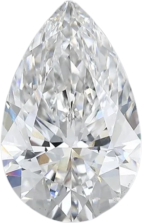 3 Carat F SI1 Pear Lab Diamond