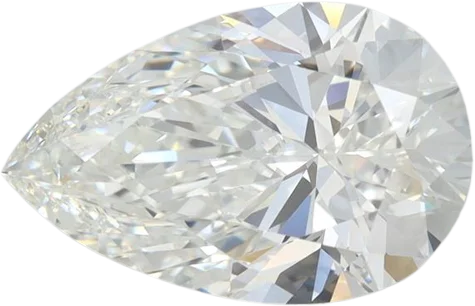 3.06 Carat G VVS1 Pear Lab Diamond