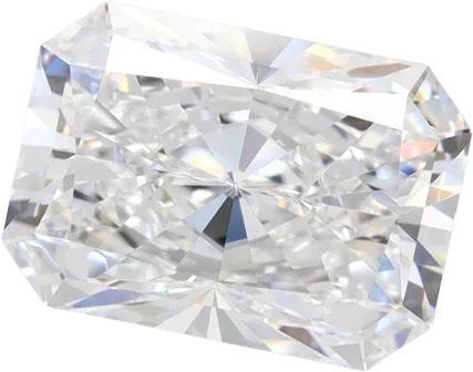 3.09 Carat D VVS1 Radiant Lab Diamond