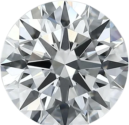 3.24 Carat F VVS2 Round Lab Diamond