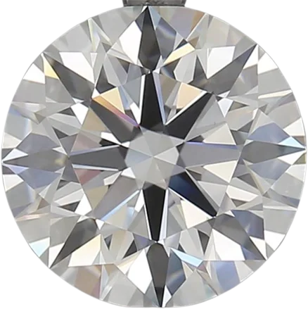 3.31 Carat E VVS2 Round Lab Diamond