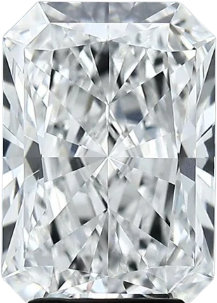 3.78 Carat F VVS1 Radiant Lab Diamond