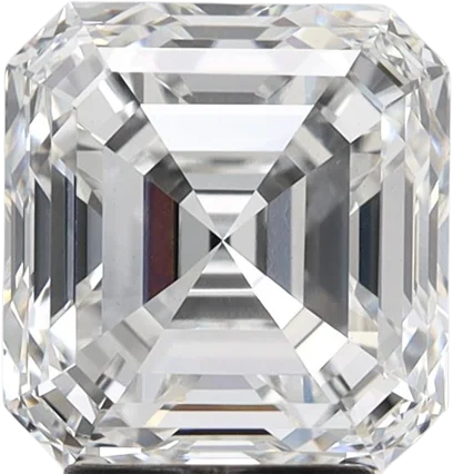 4 Carat F VS1 Asscher Lab Diamond