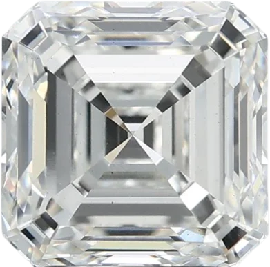 4.01 Carat F VS1 Asscher Lab Diamond