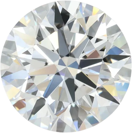 4.06 Carat D VVS1 Round Lab Diamond