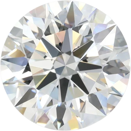 4.07 Carat D VVS1 Round Lab Diamond