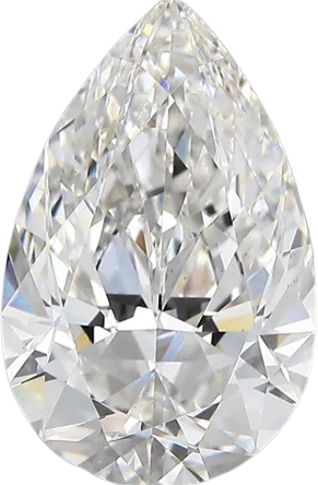 4.13 Carat F vs1 Pear Lab Diamond