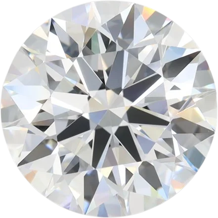 4.17 Carat D VVS1 Round Lab Diamond