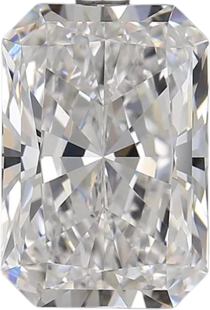 4.21 Carat E VVS2 Radiant Lab Diamond