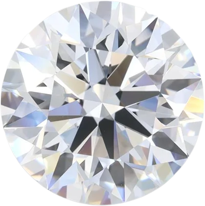 4.24 Carat D VVS1 Round Lab Diamond