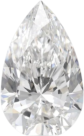 5.05 Carat F VS1 Pear Lab Diamond