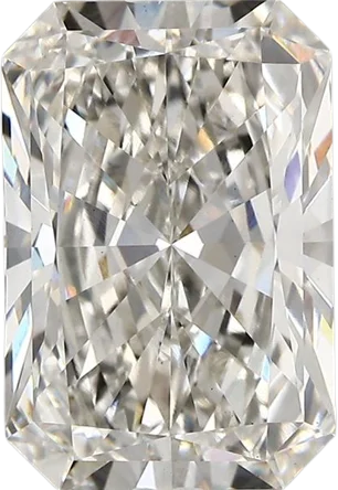 5.36 Carat H vs1 Radiant Lab Diamond