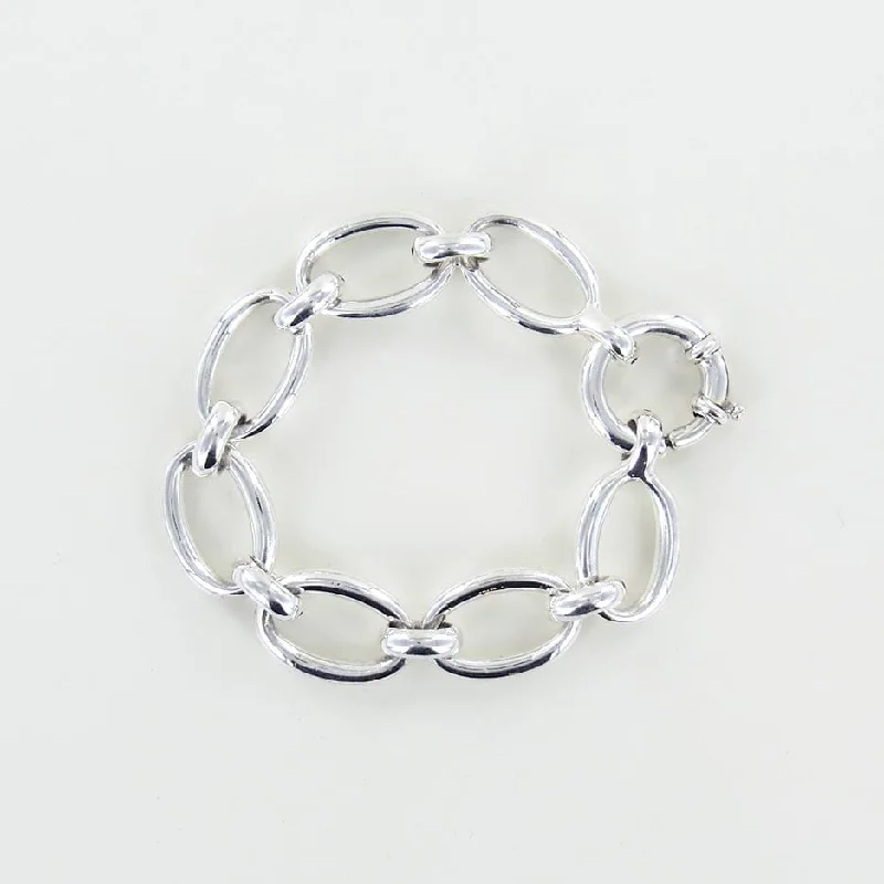 ROUND AND  OVAL LINK ELECTROFORM BRACELET