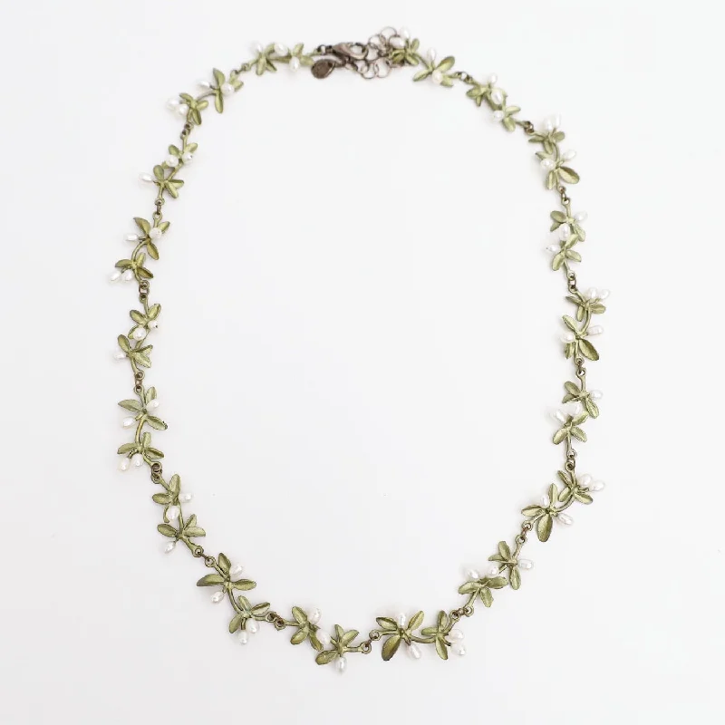 Flowering Thyme Collar Necklace