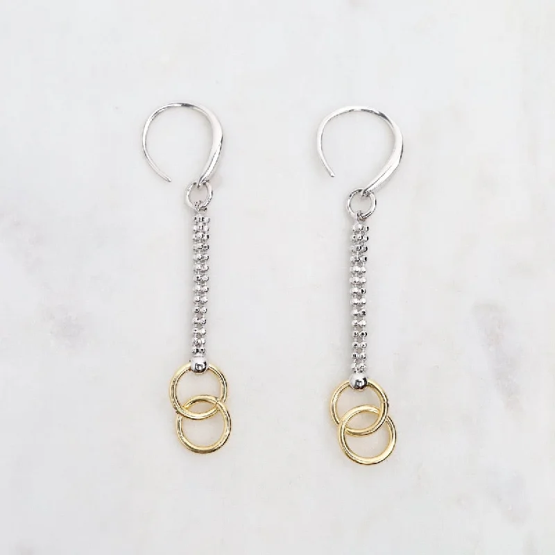 Chain & Circles Earrings