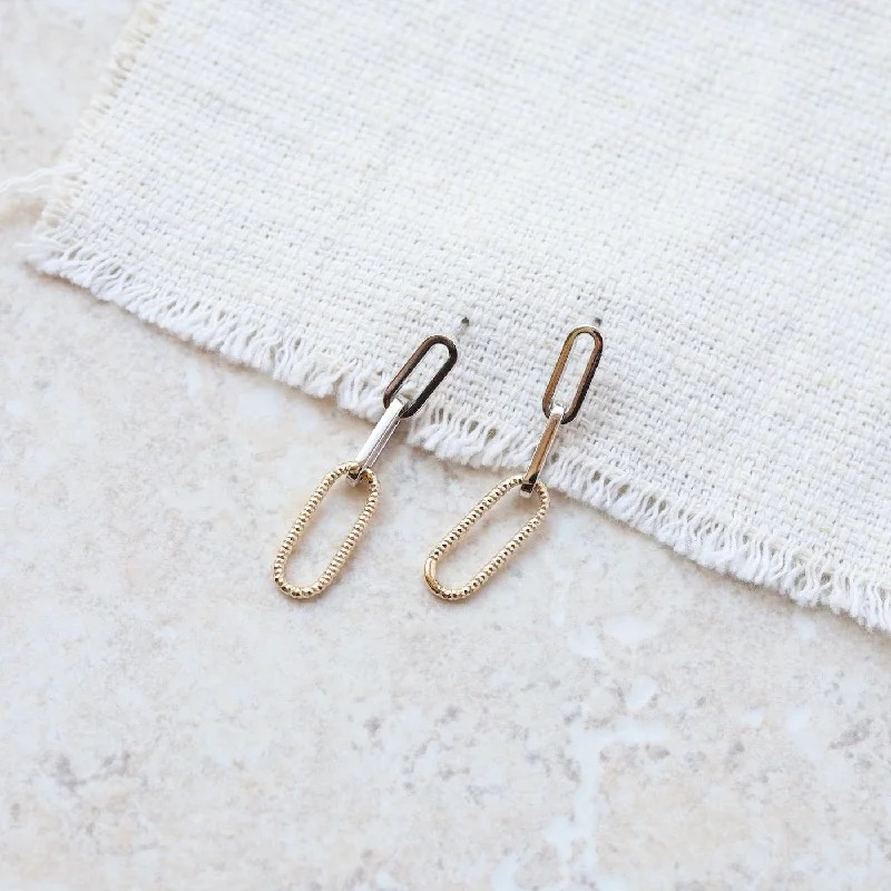 Paperclip Earring